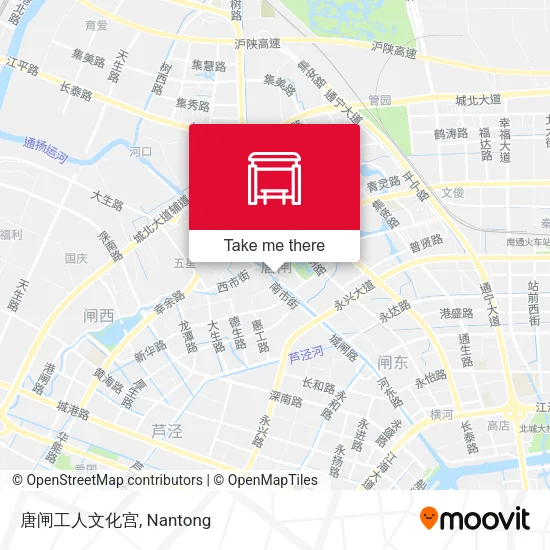 唐闸工人文化宫 map
