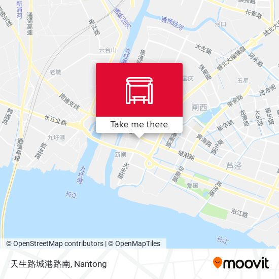 天生路城港路南 map