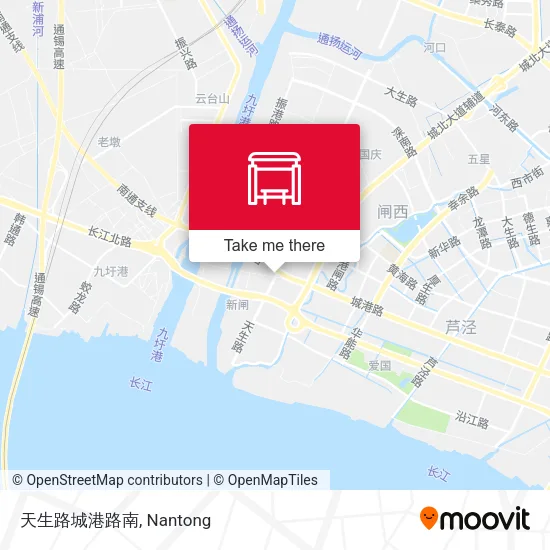 天生路城港路南 map