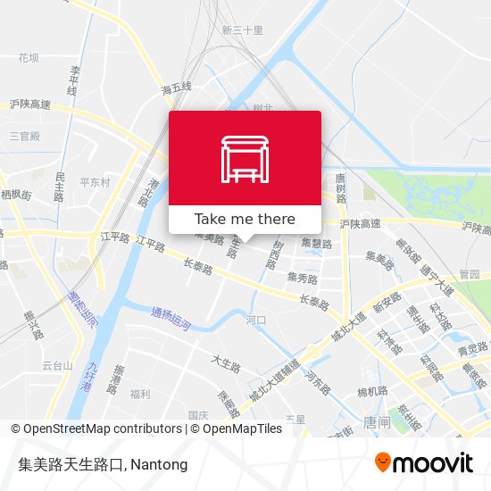 集美路天生路口 map