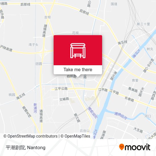 平潮剧院 map