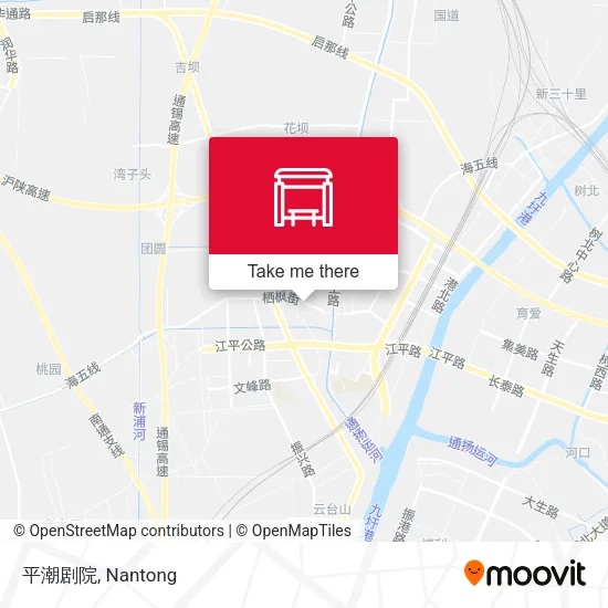 平潮剧院 map