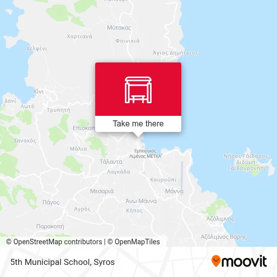 5th Municipal School map