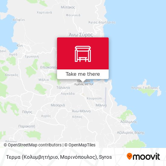 Τερμα (Κολυμβητήριο, Μαρινόπουλος) map
