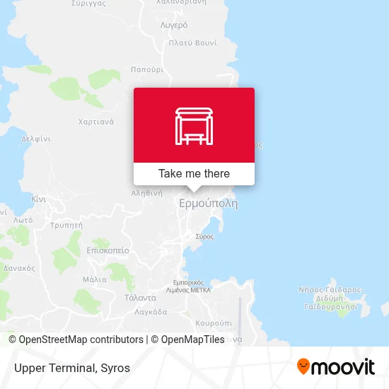 Upper Terminal map