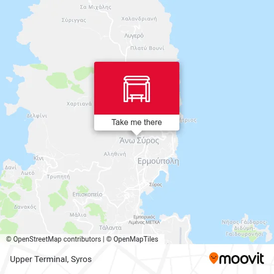 Upper Terminal map