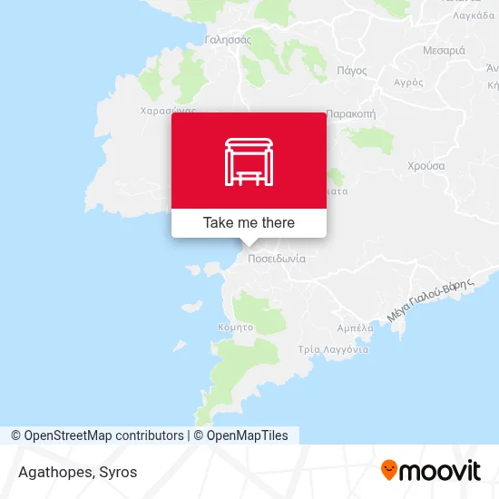 Agathopes map