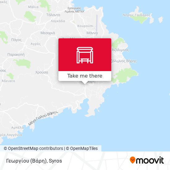 Γεωργίου (Βάρη) map