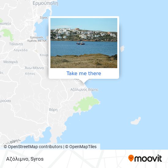 Αζόλιμνο map