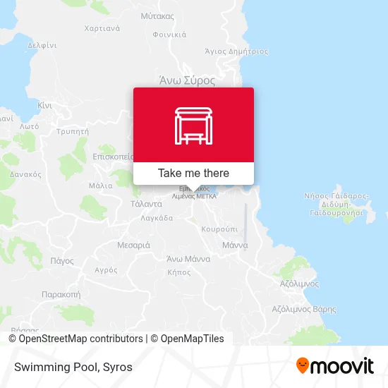 Swimming Pool map