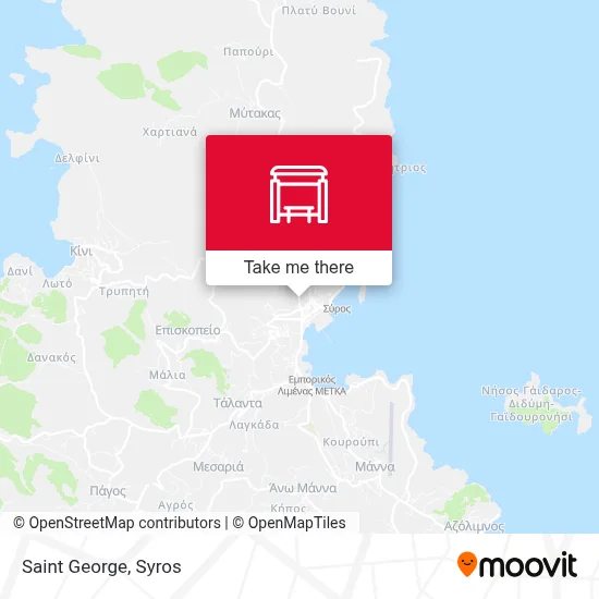 Saint George map