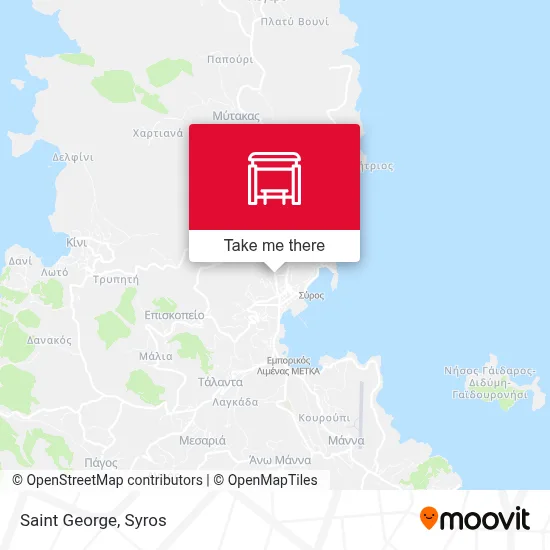 Saint George map