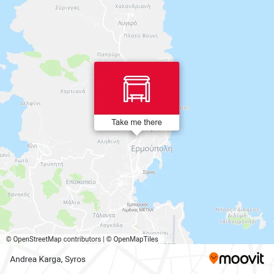 Andrea Karga map