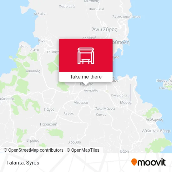 Talanta map