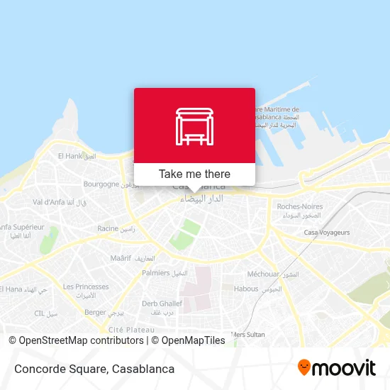 Concorde Square map
