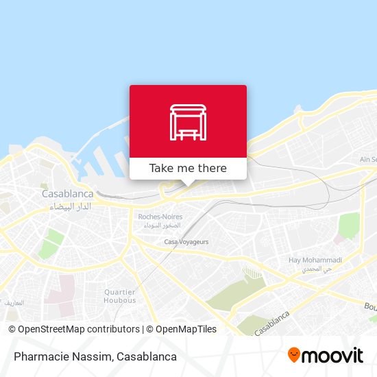 Pharmacie Nassim map