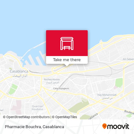 Pharmacie Bouchra map