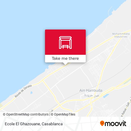 Ecole El Ghazouane map