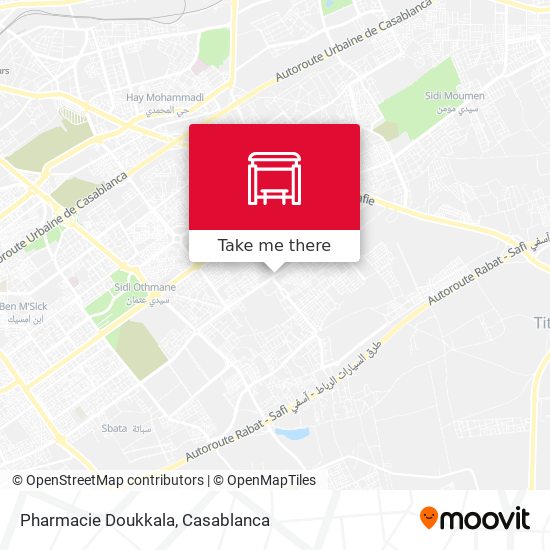 Pharmacie Doukkala map