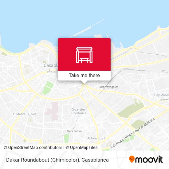 Dakar Roundabout (Chimicolor) map