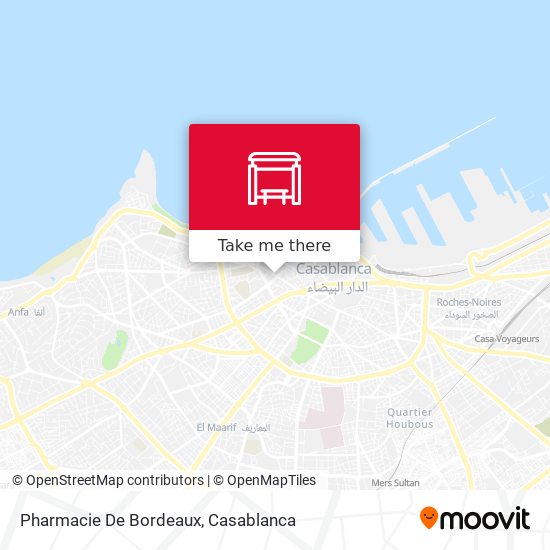 Pharmacie De Bordeaux map