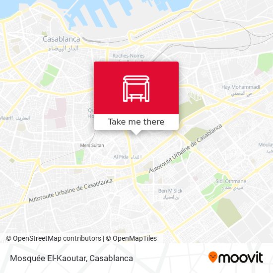 Mosquée El-Kaoutar map