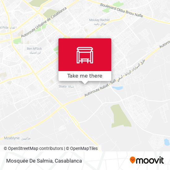 Mosquée De Salmia map