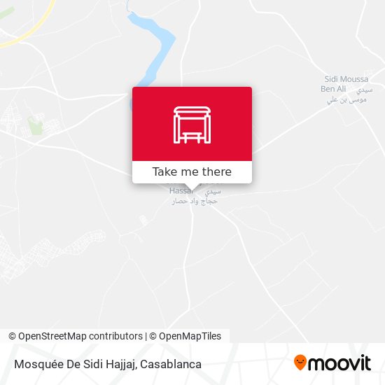 Mosquée De Sidi Hajjaj map
