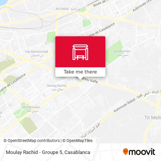 Moulay Rachid - Groupe 5 map