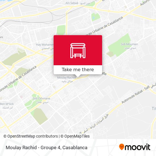 Moulay Rachid - Groupe 4 map
