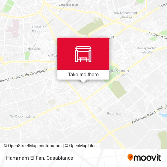Hammam El Fen map