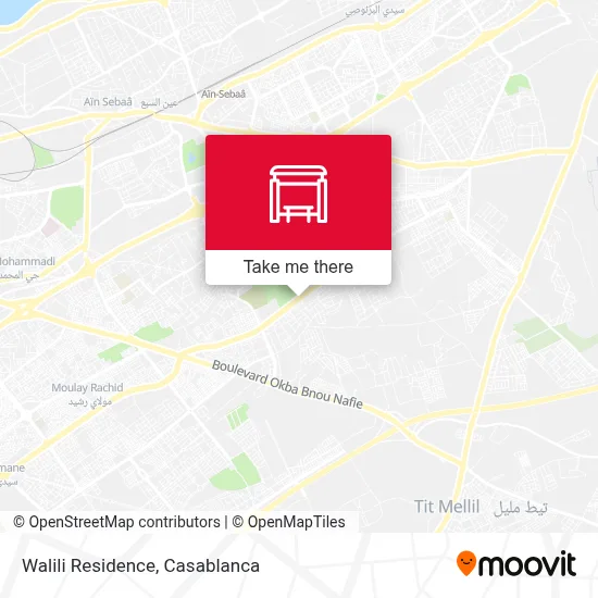 Walili Residence map