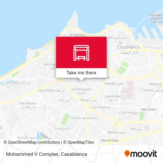 Mohammed V Complex map