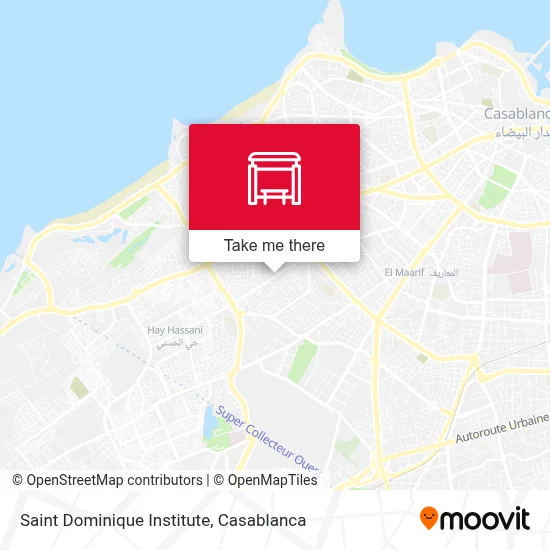 Saint Dominique Institute map