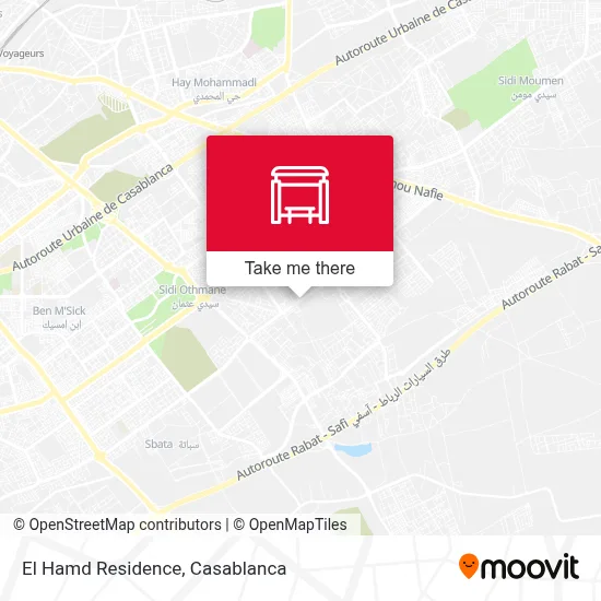 El Hamd Residence map