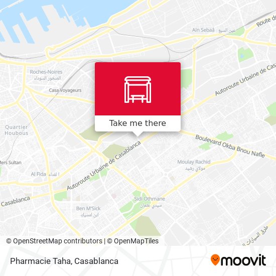 Pharmacie Taha map