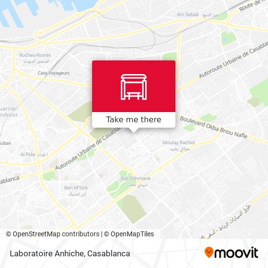 Laboratoire Anhiche map