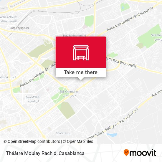 Théâtre Moulay Rachid map