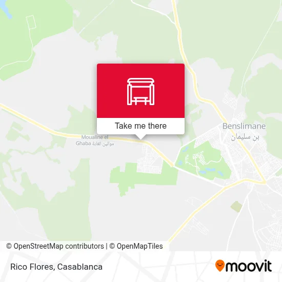 Rico Flores map