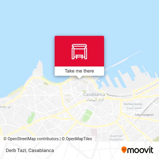 Derb Tazi map