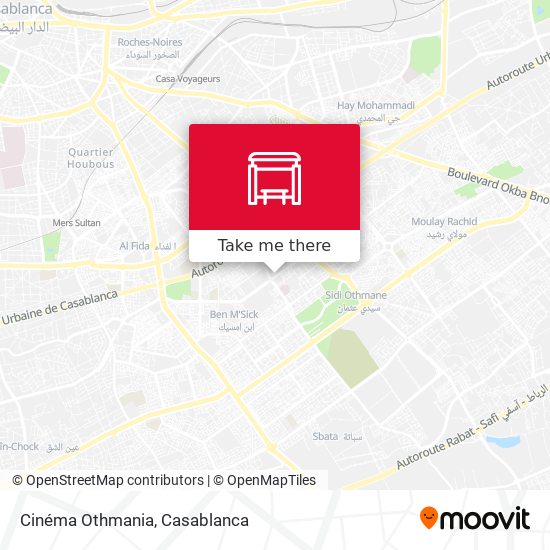 Cinéma Othmania map
