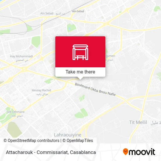 Attacharouk - Commissariat map