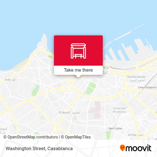 Washington Street map