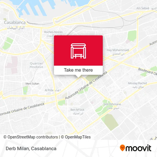 Derb Milan map