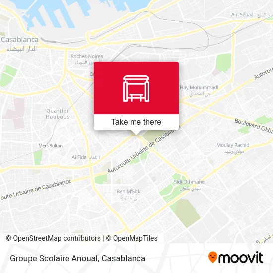 Groupe Scolaire Anoual map