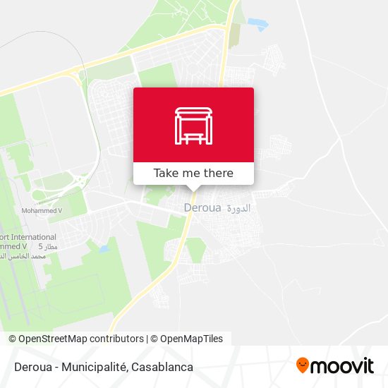 Deroua - Municipalité plan