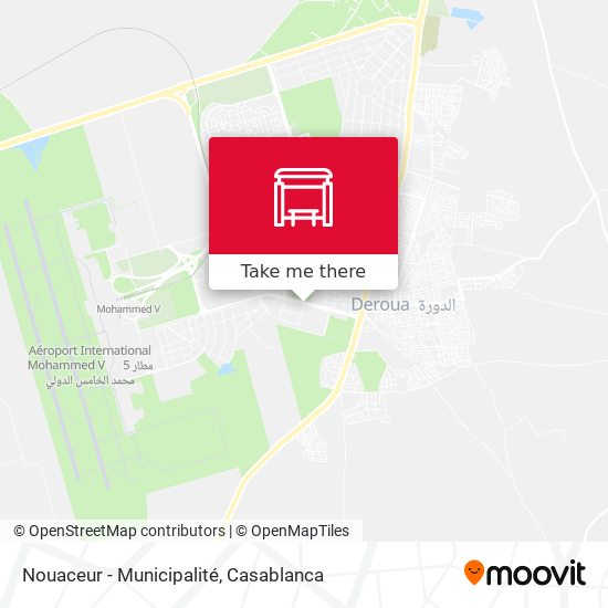 Nouaceur - Municipalité map