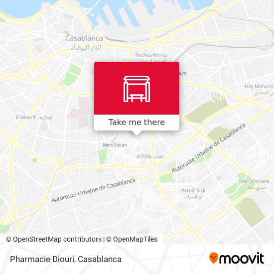 Pharmacie Diouri map