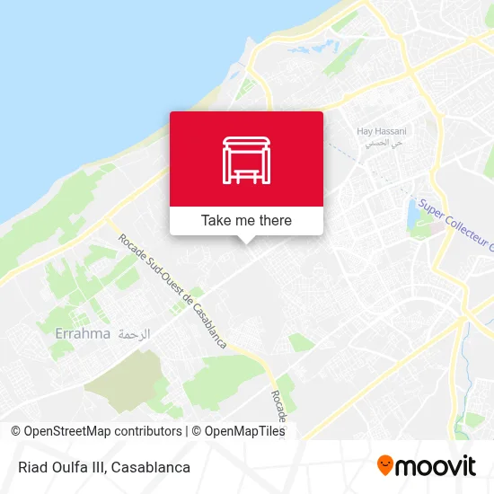 Riad Oulfa III map