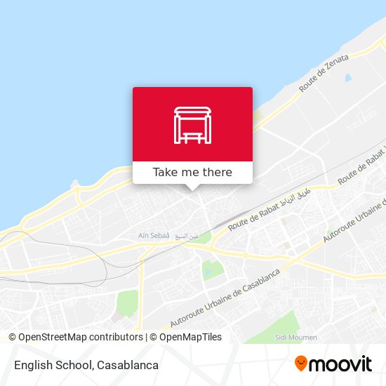 English School map